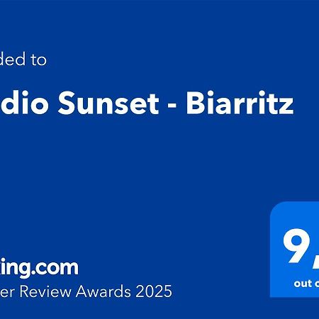 Studio Sunset - Biarritz Bagian luar foto
